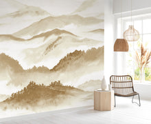 Echo Des Vallees Sepia Wonderwalls 3 Mural by Casadeco (200x250cm)