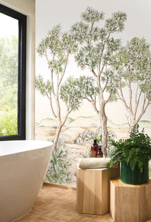 Terre D'Acacias Vert Feuillage Wonderwalls 3 Mural by Casadeco (200x250cm)