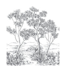 Terre D'Acacias Noir Fusain Wonderwalls 3 Mural by Casadeco (200x250cm)