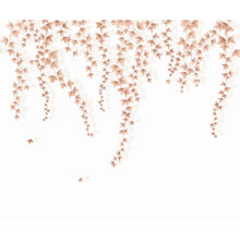 Lierre Suspendu Terracotta Wonderwalls 3 Mural by Casadeco (300x250cm)