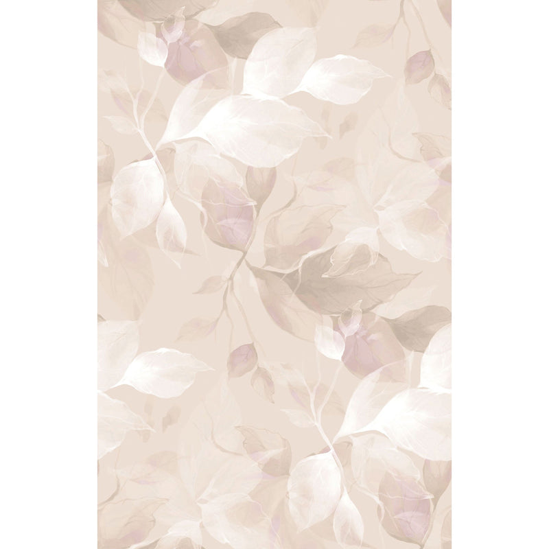 Souffle Vegetal Rose Nude Wonderwalls 3 Mural by Casadeco (200x310cm)