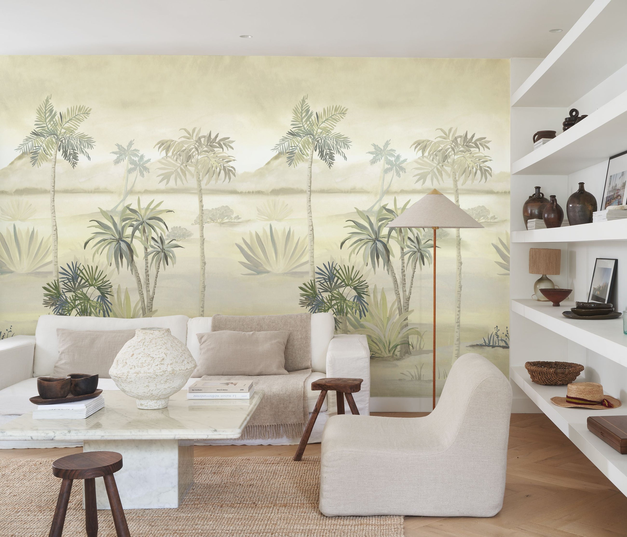 Vallee Du Draa Vert The Wonderwalls 3 Mural by Casadeco (200x250cm)