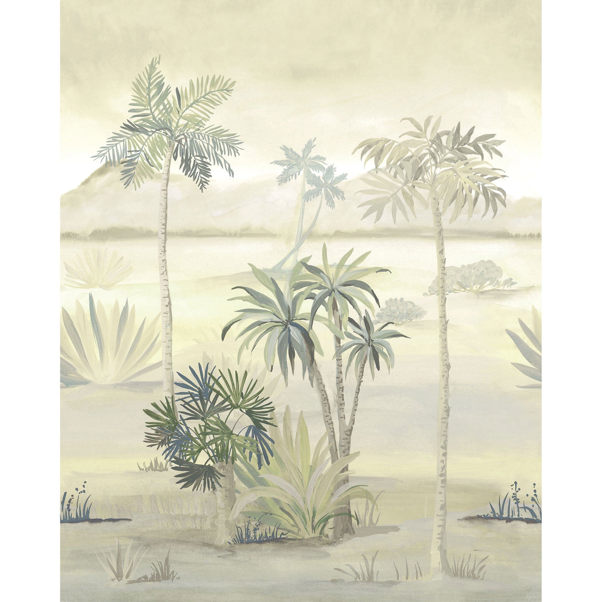 Vallee Du Draa Vert The Wonderwalls 3 Mural by Casadeco (200x250cm)