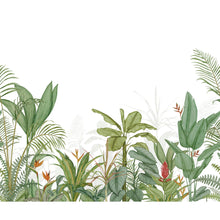 Eden Tropical Vert Palme Wonderwalls 3 Mural by Casadeco (300x250cm)