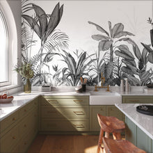 Eden Tropical Noir Wonderwalls 3 Mural by Casadeco (400x280cm)