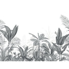Eden Tropical Noir Fusain Wonderwalls 3 Mural by Casadeco (400x310cm)