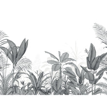 Eden Tropical Noir Fusain Wonderwalls 3 Mural by Casadeco (400x310cm)