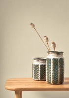 Beige Sable Hansan Wallpaper by Casadeco
