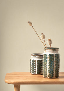 Beige Sable Hansan Wallpaper by Casadeco