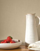 Beige Naturel Hansan Wallpaper by Casadeco