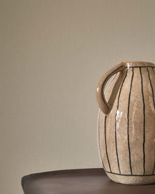 Taupe Hansan Wallpaper by Casadeco