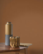 Hazelnut Hansan Wallpaper by Casadeco