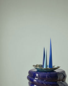 Bleu Ciel Hansan Wallpaper by Casadeco