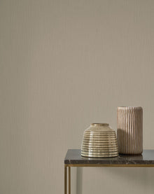 Gris Tourterelle Hansan Wallpaper by Casadeco