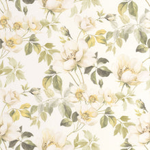 Sous Les Rosiers Vert Feuille Le Beau Jardin Wallpaper by Casadeco