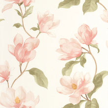 Brume De Magnolia Rose Blush Le Beau Jardin Wallpaper by Casadeco