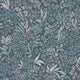 Nocturne Dark Blue and Turquoise Icons Wallpaper by Boråstapeter