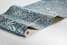 Nocturne Dark Blue and Turquoise Icons Wallpaper by Boråstapeter