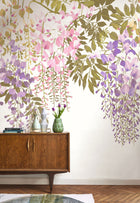 A L'Ombre Des Glycines Parme Le Beau Jardin Mural by Casadeco (200x310cm)