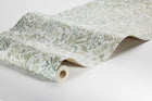 Nocturne Light Green and White Icons Wallpaper by Boråstapeter