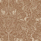 Under the Elder Tree Dark Brown and Beige Icons Wallpaper by Boråstapeter