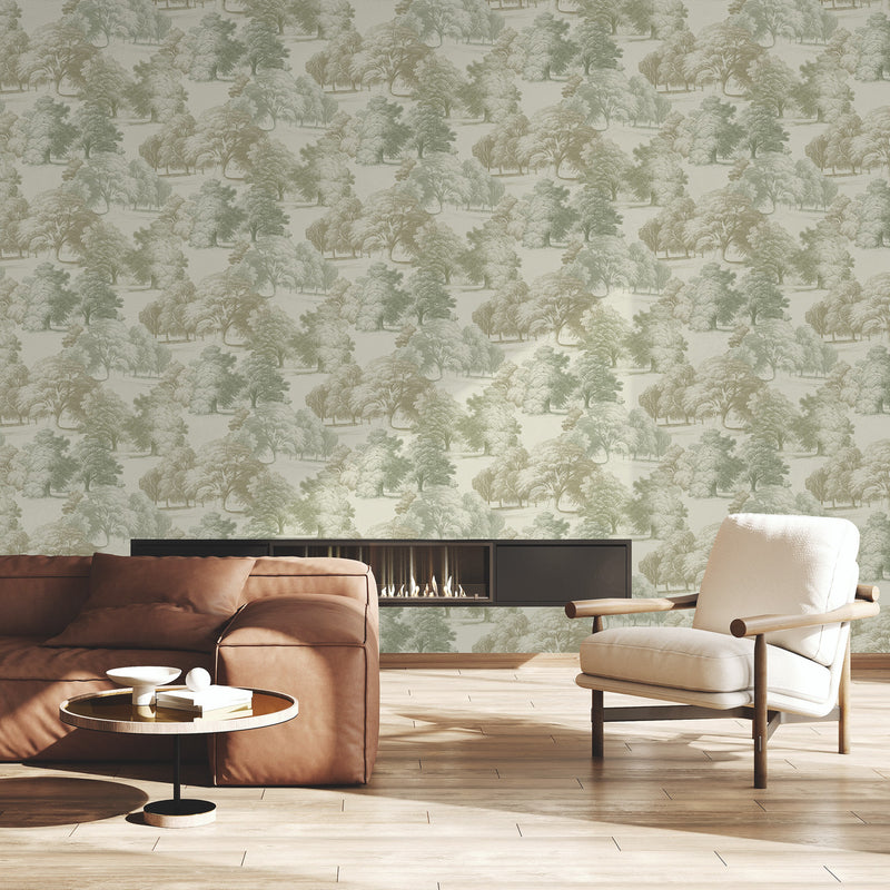 204701 Belvoir Forest Paul Moneypenny Wallpaper by Grandeco