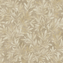 204801 Willow Trail Taupe Wallpaper by Grandeco