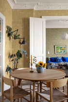 2048 Under the Elder Tree Yellow and Beige Wallpaper by Boråstapeter