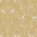 Under the Elder Tree Yellow and Beige New Heritage Wallpaper by Boråstapeter