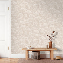 204901 Cow Parsley Neutral Wallpaper by Grandeco