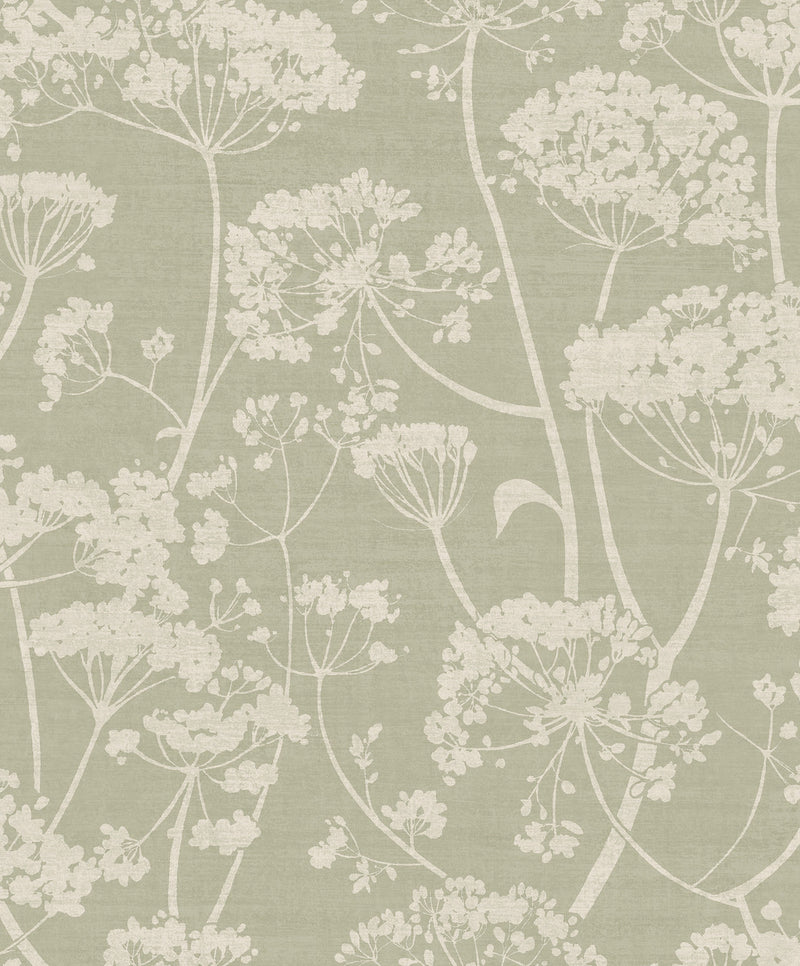 204903 Cow Parsley Sage Wallpaper by Grandeco