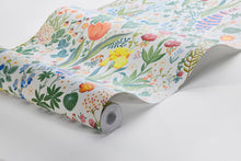 2053 Blomsterhav Multicoloured Icons Wallpaper by Boråstapeter