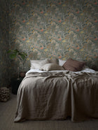 2054 Blomsterhav Multicoloured Icons Wallpaper by Boråstapeter