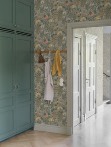 2054 Blomsterhav Multicoloured Icons Wallpaper by Boråstapeter