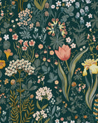 2055 Blomsterhav Multicoloured Icons Wallpaper by Boråstapeter