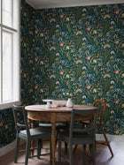 2055 Blomsterhav Multicoloured Icons Wallpaper by Boråstapeter