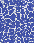 2072 My Secret Garden Light Blue and White Graphics Wallpaper by Boråstapeter