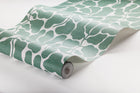 2073 My Secret Garden Light Green and White Graphics Wallpaper by Boråstapeter