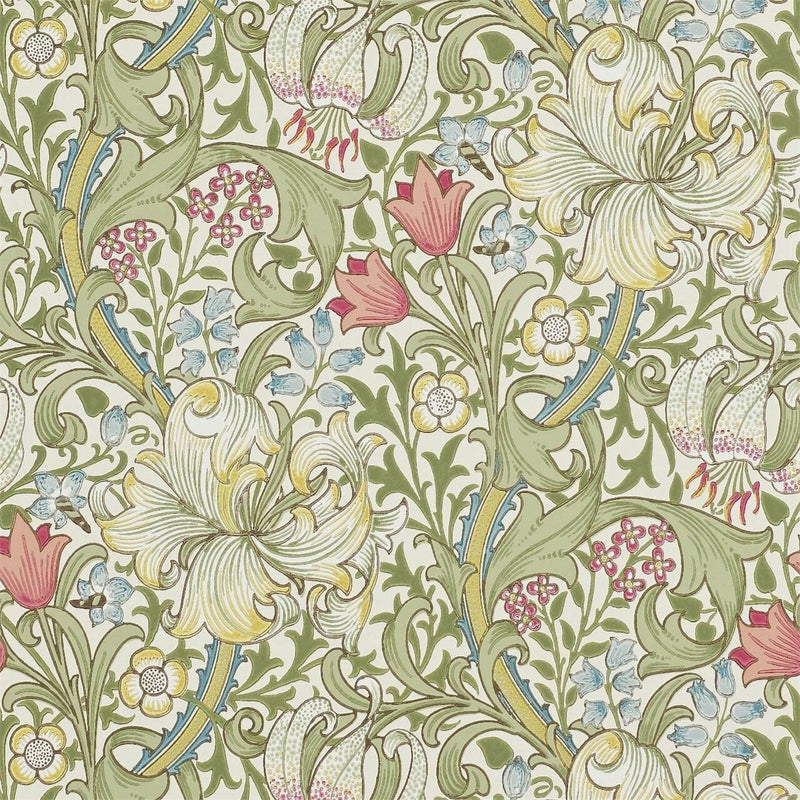210398 Golden Lily Archive Wallpapers by Morris & Co