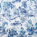 Pavilion Lupin Blue Wallpaper By 1838 Wallcoverings