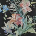Pavilion Lilliana Jet Black Wallpaper By 1838 Wallcoverings