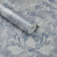 2109-156-01 Pavilion Ornamenta Pewter Grey Wallpaper By 1838 Wallcoverings