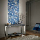 2109-156-04 Pavilion Ornamenta Indigo Blue Wallpaper By 1838 Wallcoverings
