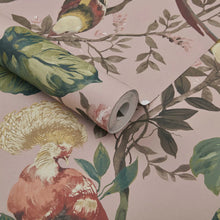 2109-157-03 Pavilion Bird Sonnet Blush Pink Wallpaper By 1838 Wallcoverings