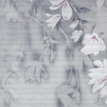2109-158-01 Pavilion Trailing Magnolia Mist Grey Wallpaper By 1838 Wallcoverings
