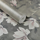 2109-158-04 Pavilion Trailing Magnolia Burnished Gold Wallpaper By 1838 Wallcoverings