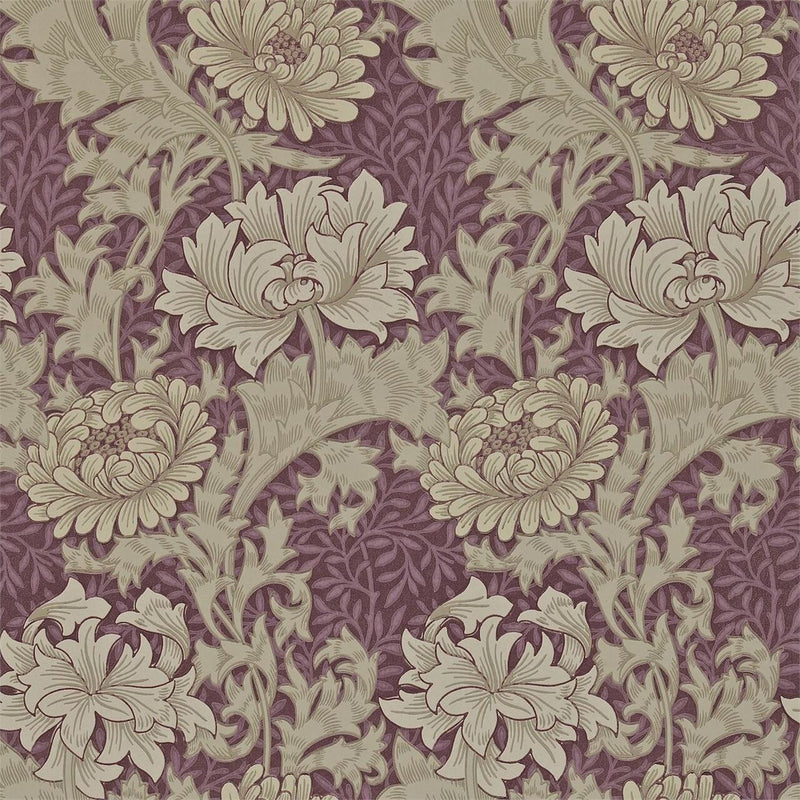 212548 ( DARW212548 ) Chrysanthemum Archive II Wallpaper by Morris & Co