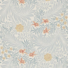 212556 Larkspur Morris & Friends Slate & Russet Wallpaper by Morris & Co
