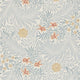 Larkspur Morris & Friends Slate & Russet Wallpaper by Morris & Co