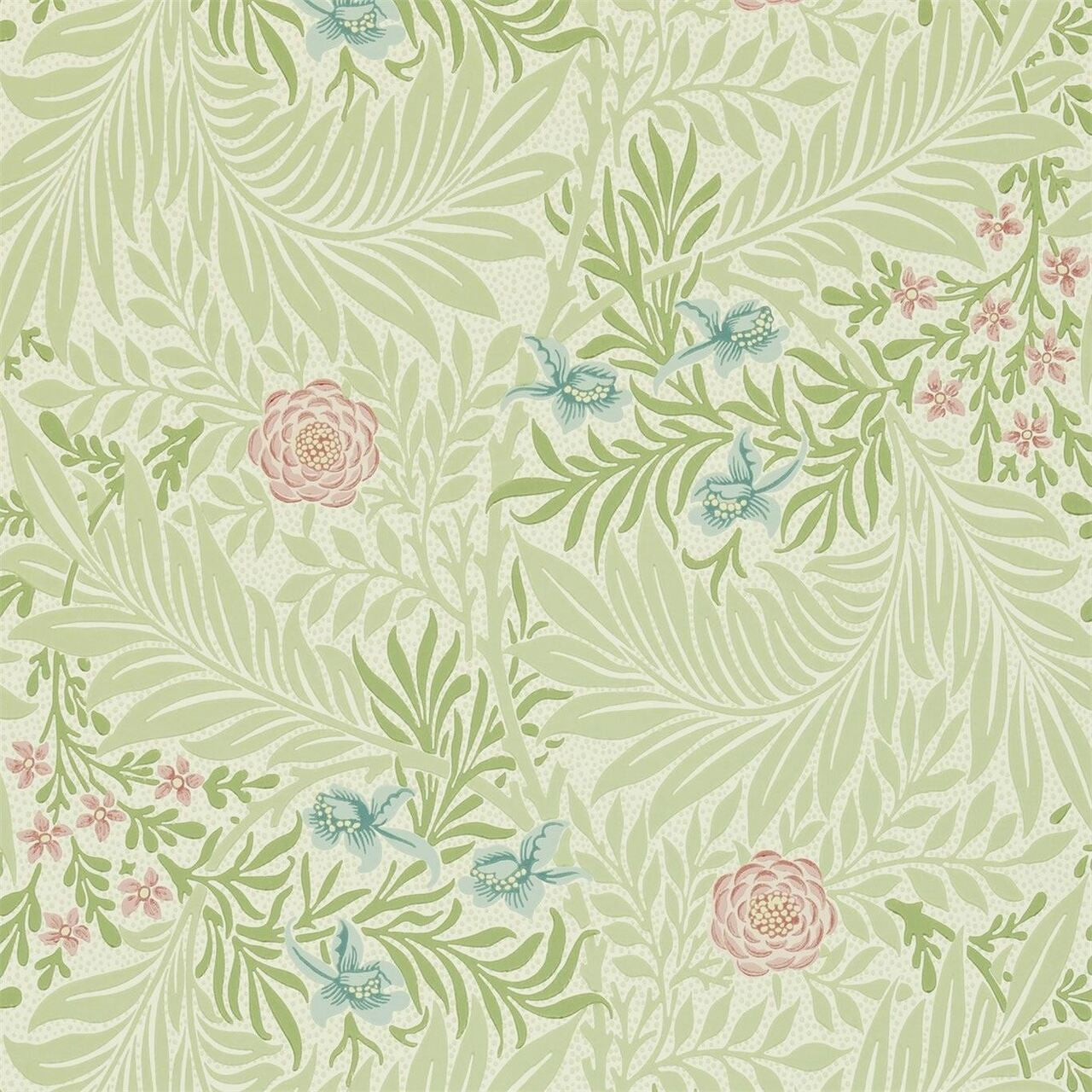 212558 ( DARW212558 ) Larkspur Archive II Wallpaper by Morris & Co